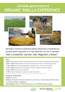Jornada gastronómica Paella en Denia (Ecorganic)