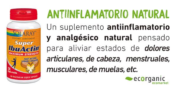 Antiinflamatorio natural (Super Ibuactin)