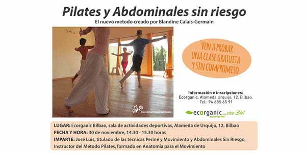 Clase gratuita de pilates y abdominales (Bilbao)