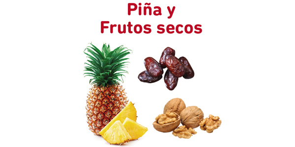 Ideas para regalar … piña con frutos secos