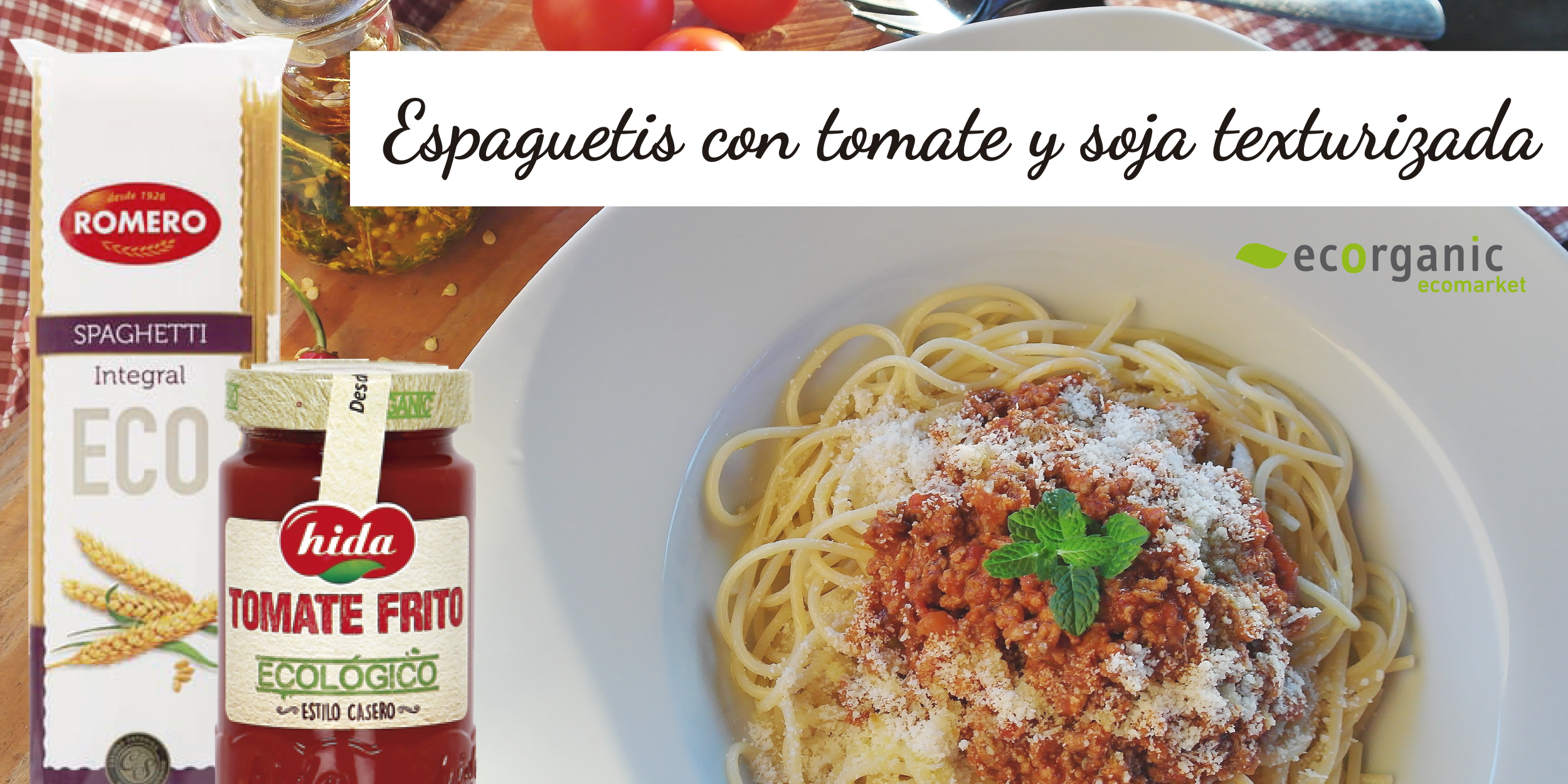 Espaguetis con boloñesa vegana